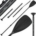Produktbild: KESSER® Paddle - 3-teilig für Kayak SUP Stand-Up Paddling Board Stechpaddel, Verstellbar Teleskop 165cm-215cm Aluminum für Stand Up Paddel Kajakfahren Surfboard Boot Anti-Rutsch Stecksystem