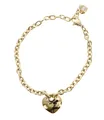 Produktbild: GUESS Crazy In Love Heart Bracelet S Armband Yellow Gold goldfarben Neu