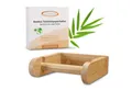 Produktbild: ECENCE Toilettenpapierhalter 1x Toiletten-Klo-Papierhalter Bambus Wandmontage