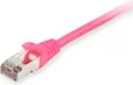 Produktbild: Equip Patchkabel Cat6A S/FTP 2xRJ45 7.50m pink LSZH Polybeutel