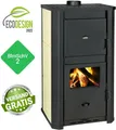 Produktbild: - Wasserführender Kaminofen Holzofen Prity WD W29 D 22.1+9.4 kw