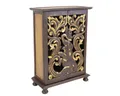 Produktbild: Oriental Galerie Mehrzweckschrank Wandschrank Schrank Holzschrank Kommode Flurschrank 90 cm Elefant (1-St) Flurschrank, Dielenschrank, Barschrank, Asiatisch, Thailand