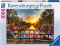 Produktbild: PUZZLE 19606/12000662 - FAHRRÄDER IN AMSTERDAM - 1000 TEILE- RAVENSBURGER # NEU