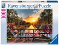 Produktbild: Ravensburger Puzzle - Fahrräder in Amsterdam - 1000 Teile # 19606