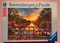 Produktbild: Ravensburger Puzzle  [ 1000 Teile ] ( Vollständig ) Fahrräder in Amsterdam