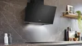 Produktbild: SIEMENS LC91KLT60 iQ700 Wandesse, 90cm, Klarglas schwarz bedruckt