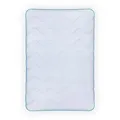 Produktbild: Bestlivings 4-Jahreszeitenbett 2in1 Decke mit Druckknöpfen, Füllung: Klimafaser (100% Polyester), Sommerdecke 140x200cm - 2 Bettdecken mit Druckknöpfen weiß 240 cm x 260 cm