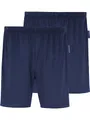 Produktbild: Jan Vanderstorm Herren 2er Pack Kurze Schlafhose Tiemu dunkelblau, XL - 56/58
