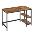 Produktbild: VASAGLE Schreibtisch braun rechteckig, 4-Fuß-Gestell schwarz 120,0 x 60,0 cm