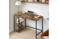 Produktbild: VASAGLE Schreibtisch Computertisch, Tisch, Bürotisch, 100/120/140cm, mit 2 Ablagen, moderner Stil