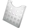 Produktbild: HELIT Zeitungsständer Helit the grid H6102502 Prospekthalter Glasklar DIN A4 Anzahl der Fäch