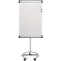 Produktbild: MAUL Flipchart MAULsolid flip2use Rundfuß Rollen 63 x 71 x 196 cm grau