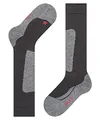 Produktbild: FALKE Unisex Kinder Skisocken Active Ski K Kh Wolle Funktionsmaterial warm dick 1 Paar, Schwarz Black 3000, 23-26