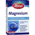 Produktbild: Abtei Magnesium 40 Kapseln, Magnesiumoxid, 240mg