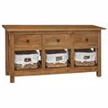 Produktbild: vidaXL Sideboard Massives Mahagoniholz 100x30x50 cm