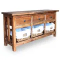Produktbild: Sideboard Altholz Massiv 100x30x50 Cm