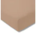 Produktbild: Estella Spannbettlaken Estella Zwirnjersey 6900 Spannbetttuch 100x200 cm Boxspring, Gummizug: Rundumgummizug, auch für Boxspringmatratzen, Wasserbetten Steg 40 cm