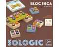 Produktbild: DJECO Lernspielzeug SOLOGIC: Bloc Inca Logikspiel ab 7 Jahren mit Holzblöcken & Karten