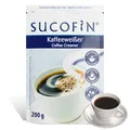 Produktbild: SUCOFIN Kaffeeweißer Pulver 1 x 200g leicht löslich, ideal für Kaffee/Tea, reicht für 80 Tassen, lange haltbar, perfekter Ersatz zu Milchpulver