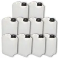 Produktbild: 10er Pack 3 Liter Kanister Getränkeka​nister Leerkanister naturfarben DIN 45
