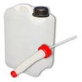Produktbild: 3 Liter Leerkanister Plastikkanister natur  mit Deckel Ausgießer flexibel DIN 45