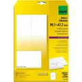 Produktbild: 200 SIGEL Adressetiketten LA322 weiß 99,1 x 67,7 mm