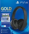 Produktbild: Sony Gold Black Wireless 7.1 Gaming Headset - Fortnite Neo Versa Bundle PS4 [