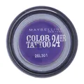 Produktbild: Maybelline New York Lidschatten Eyestudio Color Tattoo 24h Endless Purple 15 / Gel-Cream Eyeshadow Lila metallic, langanhaltend, 1 x 4 g