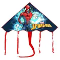 Produktbild: Spiderman Drachen für Kinder – 100 x 56 cm, einfach zu fliegen, leicht und langlebig, lustiges Design mit Cartoon-Figur, Sommerspielzeug für Meer, Park und Garten