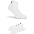 Produktbild: Fila Kurzsocken UNISEX INVISIBLE PLAIN SOCKS (6-Paar) Baumwollmischung, Rippenbündchen, flache Zehennaht weiß 35-38