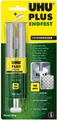 Produktbild: UHU Plus Epoxy Endfest Hochfester Klebstoff Spritze - 300kg - 90min Arbeitszeit