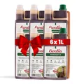 Produktbild: NEU! EWALIA Magensaft II - Spezial-Ergänzungsfuttermittel für Pferde bei Stress & Turnieraufregung - Unterstützung für empfindliche Mägen, mit Tierärzten entwickelt, 100% Natur pur, 6x1 Liter