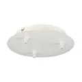 Produktbild: SLV elektrische Komponente DECKENROSETTE FITU 3er Rosette rund inkl. Zugentlastungen / weiß, 22 x 22 x 5,4 cm
