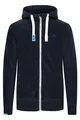 Produktbild: !Solid SDLoki Herren Sweatjacke Fleecejacke Jacke mit Kapuze Kordelzug Rippbündchen Reißverschluss Eingrifftaschen Regular fit, Größe:L, Farbe:Insignia Blue (1991)