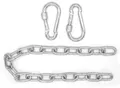 Produktbild: 230kg Hängesessel Kette - 50cm Aufhängung - 2 Karabiner - für Schaukel Hängem...