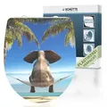 Produktbild: Duroplast HG WC-Sitz HAPPY ELEPHANT, mit Absenkautomatik und Schnellverschluss