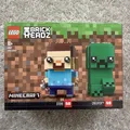 Produktbild: LEGO BRICKHEADZ: Steve & Creeper (41612)