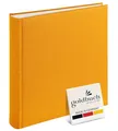 Produktbild: goldbuch 31705 Fotoalbum, Summertime, ca. 30 x 31 cm, Fotobuch mit 100 weißen Seiten mit Pergamin-Trennblättern, Album zum Einkleben von Fotos, Einband aus Leinen, Erinnerungsalbum, Hardcover in Gelb