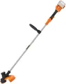 Produktbild: Worx Akku-Rasentrimmer WG183E.9, 33 cm Arbeitsbreite Faden, Doppelfaden, verstellbarer Griff, ohne Akku und Ladegerät