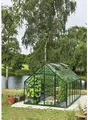 Produktbild: Gewächshaus Halls Universal 128 Blankglas 3 mm 257 x 384 cm grün