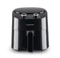 Produktbild: GOURMETmaxx Heißluftfritteuse 4,5L, Airfryer mit 8 Programmen, ideal zum besonders fettarmen Garen, 1400 W, Grillen oder Backen ohne Öl, Timer Funktion, 1400W [Schwarz]