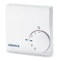 Produktbild: Eberle Raumtemperaturregler reinweiß 1Ö Aufputz IP30 230V 5-30°C... RTR-E6121