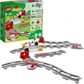 Produktbild: Lego® DUPLO® - 10882 Eisenbahn Schienen / Zug Weichen Schranke - NEU & OVP