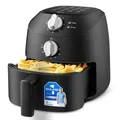Produktbild: Midea Heißluftfritteuse 2L,1150W Airfryer, Frittieren ohne Öl, Heißluft Fritteusen, Automatische Abschaltfunktion, ölfrei, Leicht zu reinigen, BPA-frei, Schwarz