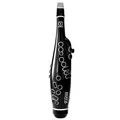 Produktbild: Tahorng Elesa Elektronisches Saxophon, digitales Blasinstrument, 20 Sounds, eingebauter Lautsprecher, Bluetooth (schwarz)