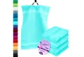 Produktbild: Lashuma Gästehandtücher - Kleine Handtücher Linz, Frottee (Spar-Set, 4-St), Weiches Gästetuch Set Türkis 30x50 cm