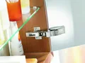 Produktbild: Blum Scharnier ohne Feder Clip Top für Kristallglastüren und Spiegel zum Kleben