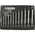 Produktbild: TECPO Doppel-Ringschlüssel-Satz SW 6-32mm, 12-tlg.