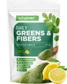 Produktbild: vit4ever Daily Greens & Fibers - Zitrone
