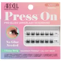 Produktbild: Ardell Press On Pre Glued Underlash Eyelash Extensions Naked Natural Cluster Lashes Kit Anfängerfreundliches DIY Lash Extension Kit Verschiedene Längen Mini Pack 12 Wimpernbüschel